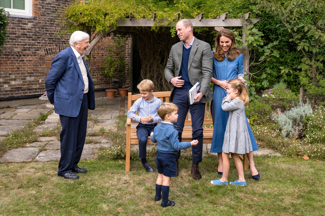 Prince George gets a big surprise from his great hero Dav …