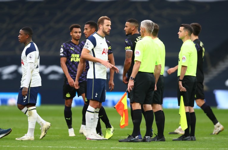 Tottenham geeft in allerlaatste minuut zege nog uit handen tegen Newcastle