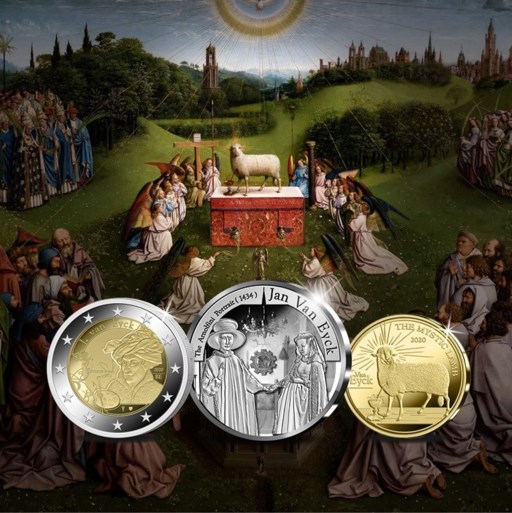 Gent krijgt ‘eigen’ munt. Pintjes betalen met Jan Van Eyck en Lam Gods