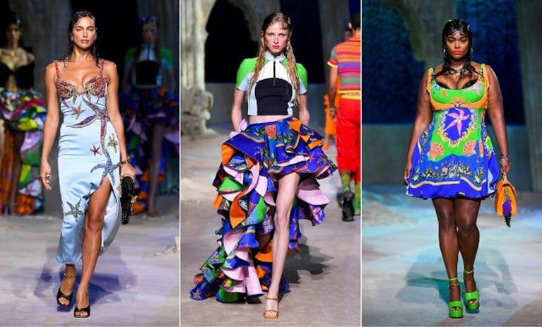 Poppen op de catwalk en zichtbare beha’s: dit zijn de hoogtepunten van de modeweek in Milaan