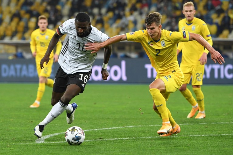 Duitsland in spaarmodus voorbij Oekraïne (1-2) en wint zo voor het eerst in deze Nations League