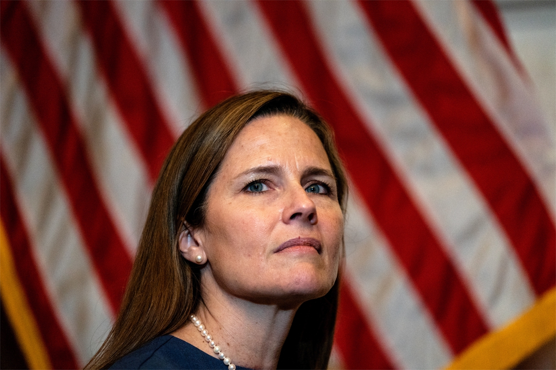 Amy Coney Barrett, nominated by Trump for Supreme Court …