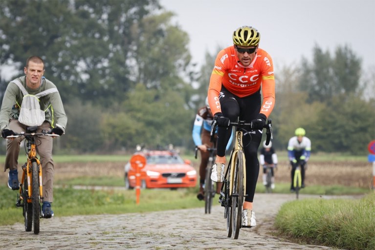 Van Avermaet, Naesen en Benoot verkennen parcours Ronde van Vlaanderen