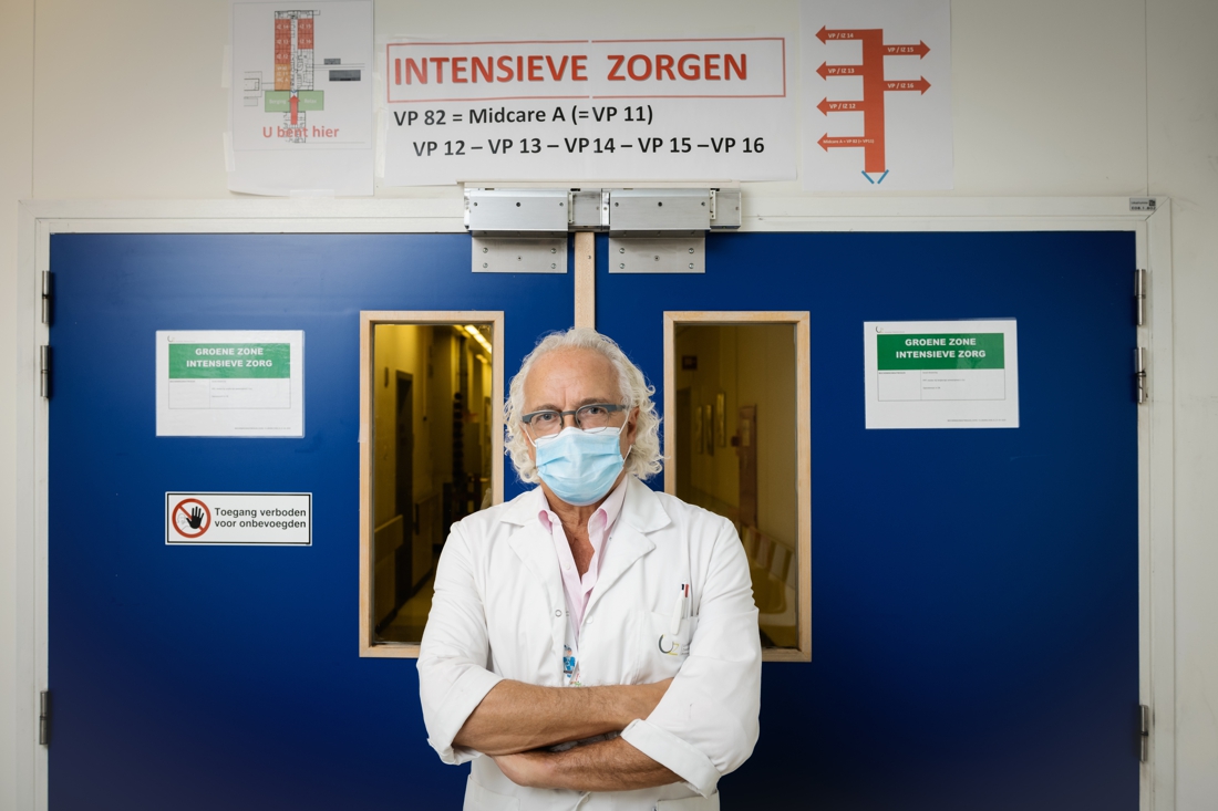 Marc Noppen (UZ Brussel): “Youngest patient in intensive care …