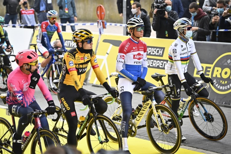 Dit zeiden de favorieten voor de start van de Ronde van Vlaanderen: “Verschil met Van Aert kunnen wegwerken”