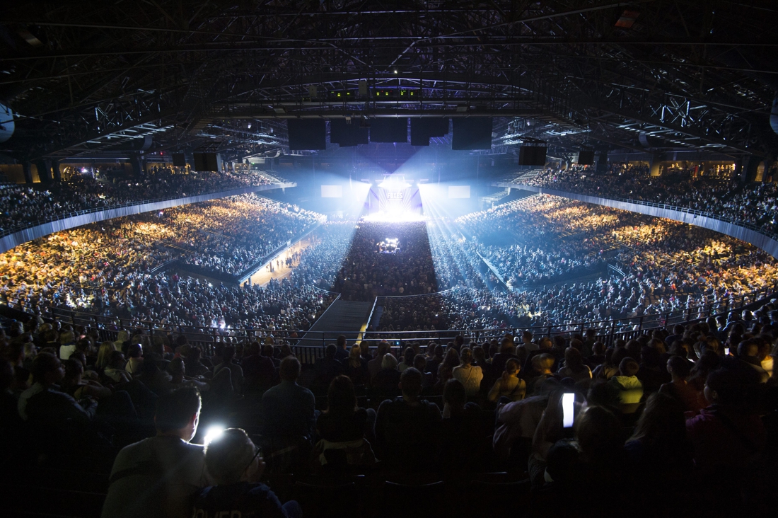 Every 3 days, a sold out Sportpaleis becomes infected and …