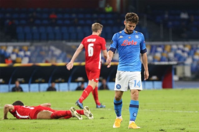 OVERZICHT EUROPA LEAGUE. Dries Mertens verliest in eigen huis van AZ, Jan Vertonghen wint met Benfica