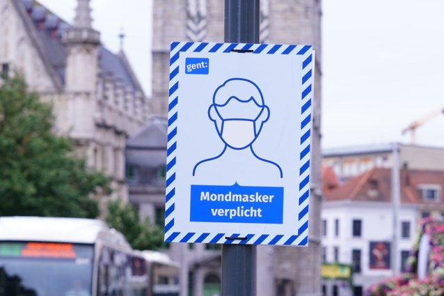 Gent houdt vast aan mondmaskerplicht: "Het aantal ...