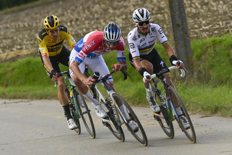 Julian Alaphilippe na val in Ronde van Vlaanderen: “Dit was niemands fout en ik kom zéker nog terug”