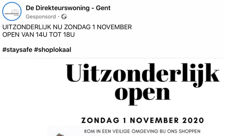 Geen officiële koopzondag in Gent, maar veel winkels doen op 1 november toch open