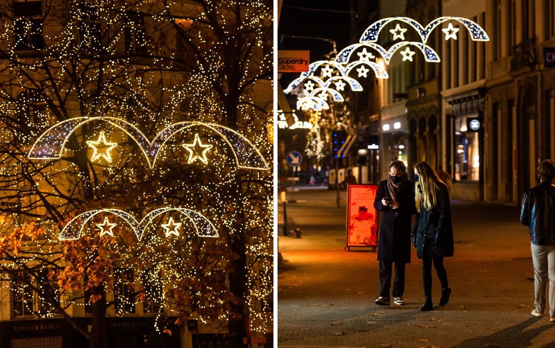 Christmas lights in Antwerp already on to “bring light to … (Ghent)