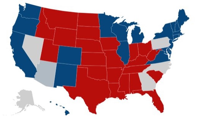Belgium teaches Americans why card is blue than it looks: 