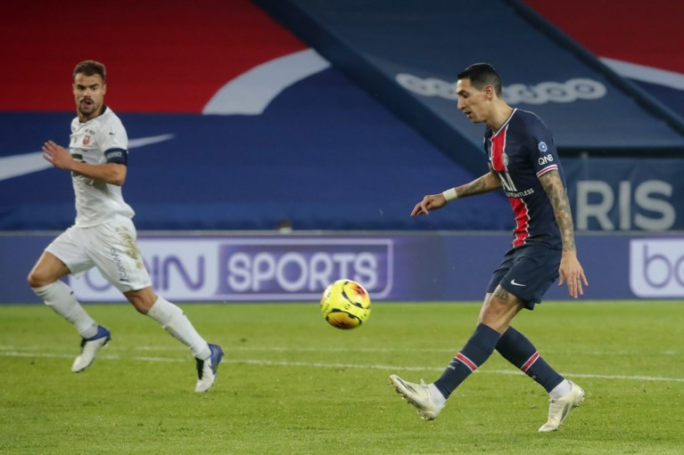 Jérémy Doku verliest met Rennes kansloos van PSG, dat 4 (!) spelers ziet uitvallen