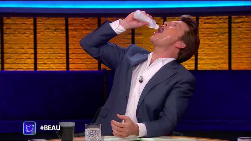 Dutch presenter drinks infectious agent live on TV: “I …