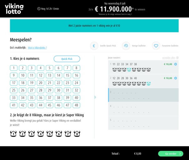 Nieuwe kansen om miljoenen te winnen: Nationale Loterij lanceert duurste spel in het gamma