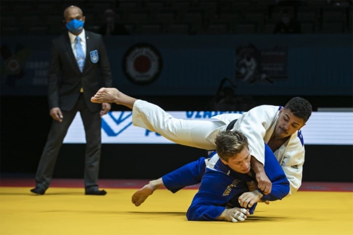Brons voor titelverdediger Matthias Casse op het EK judo ...
