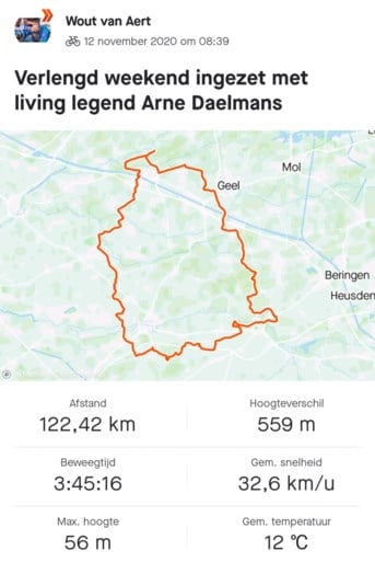 Intussen in de Spaanse bergen: Wout van Aert rijgt de hoogtemeters aan elkaar in aanloop naar veldritseizoen