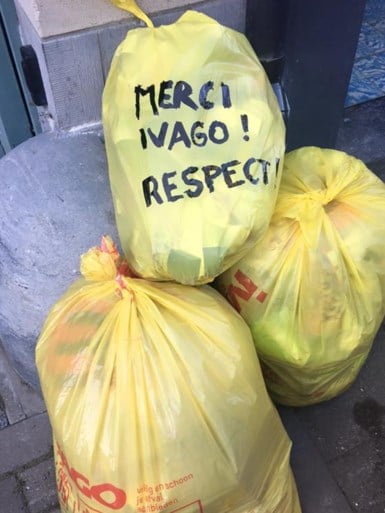 Bedank deze week uw vuilnisman en wie weet bedankt Ivago u terug