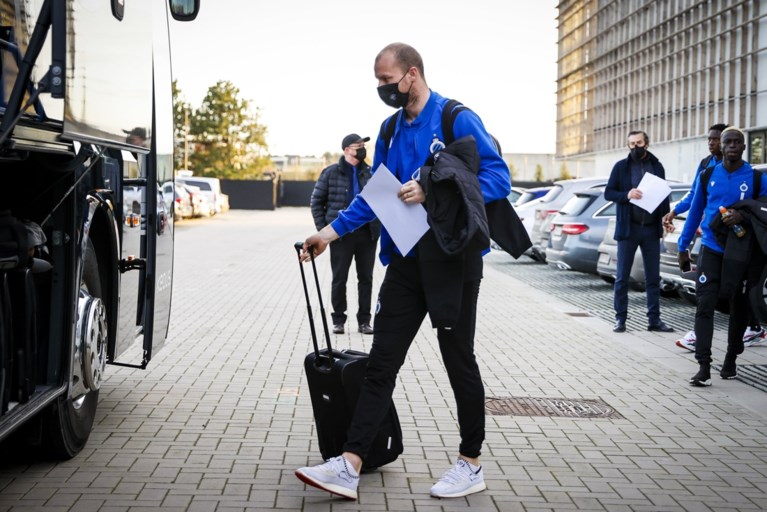 Club Brugge de bus opgestapt richting Dortmund