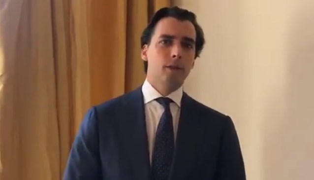 Thierry Baudet wil Forum voor Democratie toch verder leiden:... - Het Nieuwsblad