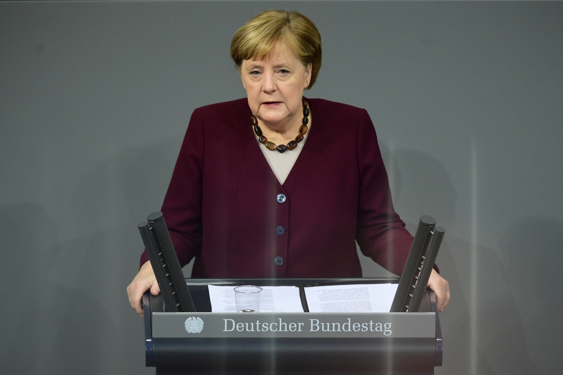 German Chancellor Angela Merkel wants to shut down all sk …