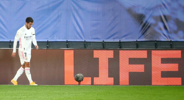 In Spanje maken ze zich druk om Eden Hazard na nieuwe blessure: “Er staat een olifant in de kamer waar niemand over wil praten”