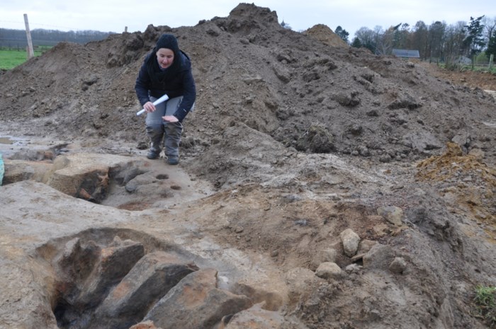 Archeologen stoten op bijzondere vondst in de velden: “Uniek zicht op geschiedenis van het dorp”