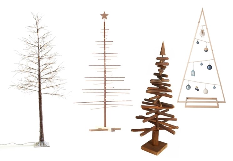 Geen echte en plastic naalden: drie alternatieven voor een kerstboom