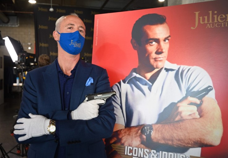 James Bond-pistool Sean Connery verkocht voor 250.000 dollar
