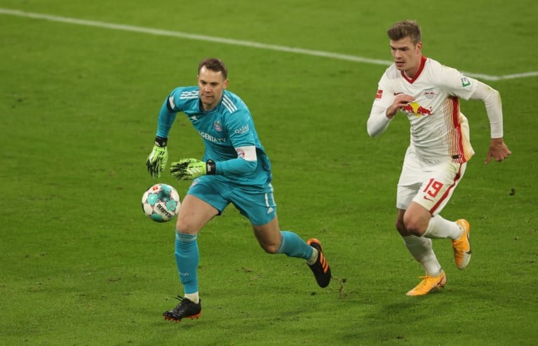 Zowel Bayern, als Leipzig vergeet zichzelf te belonen na spectaculaire wedstrijd