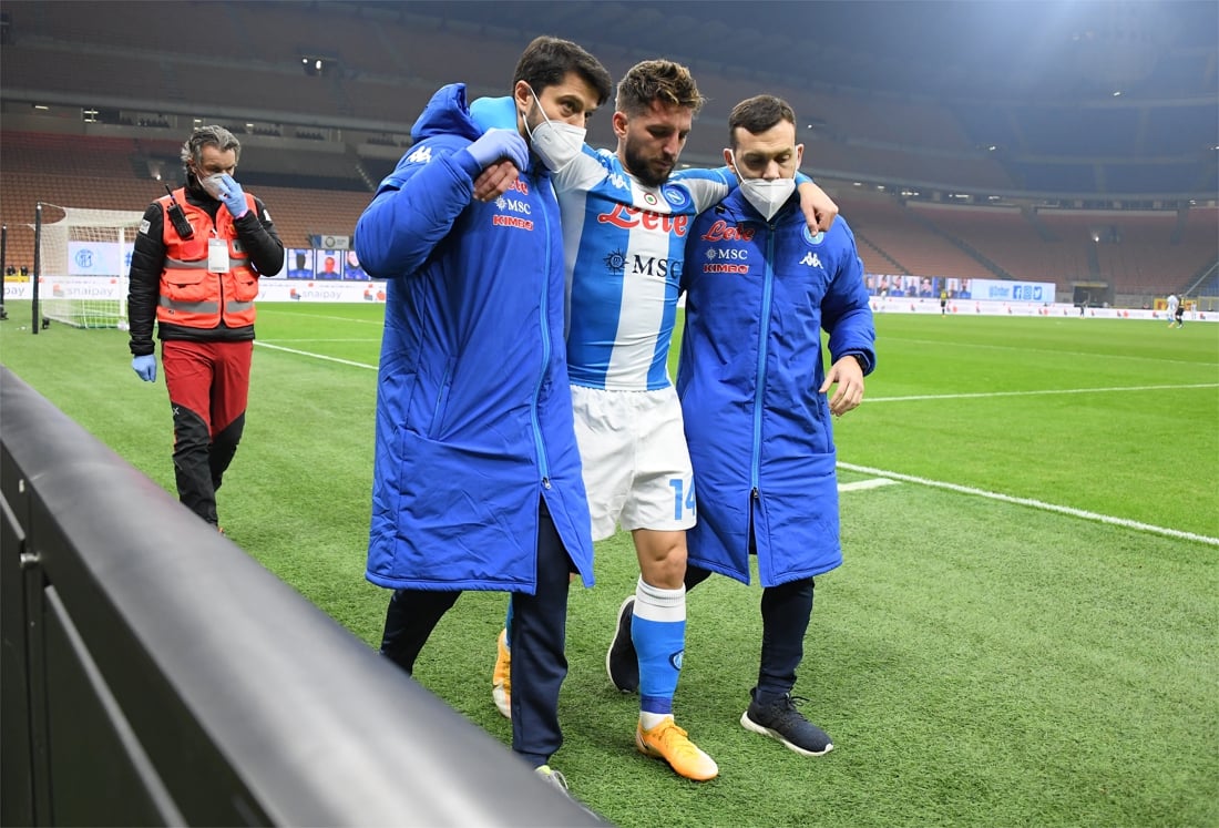 Napoli Geeft Geruststellende Update Over Dries Mertens Rode Duivel Komt Naar Belgie Om Te Revalideren Tijdens Kerstperiode