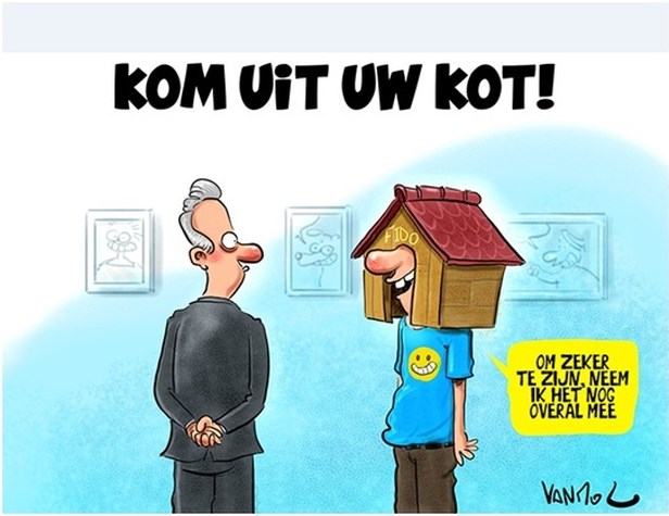 Europees Cartoon Centrum Exposeert Cartoons In De Open Lucht Het Nieuwsblad Mobile