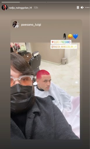 Gezien, Kylian Mbappé? Radja Nainggolan is volledig klaar voor de kerstperiode met wel héél opvallende coupe