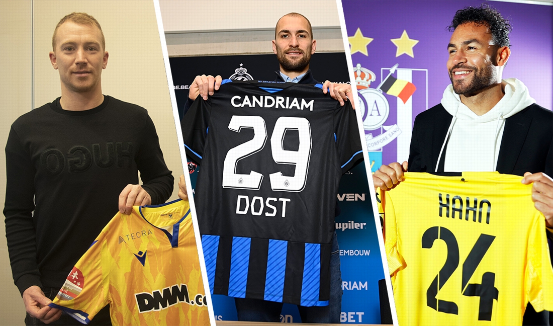 TRANSFEROVERZICHT JUPILER PRO LEAGUE WINTER 2021