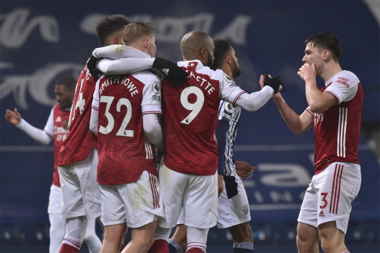Arsenal kan nog eens uithalen en boekt zo negen op negen, Alexandre Lacazette is grote held met twee goals in vier minuten