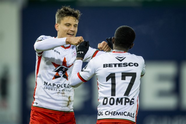 Zulte Waregem pakt 9 op 9 na felbevochten zege tegen rode