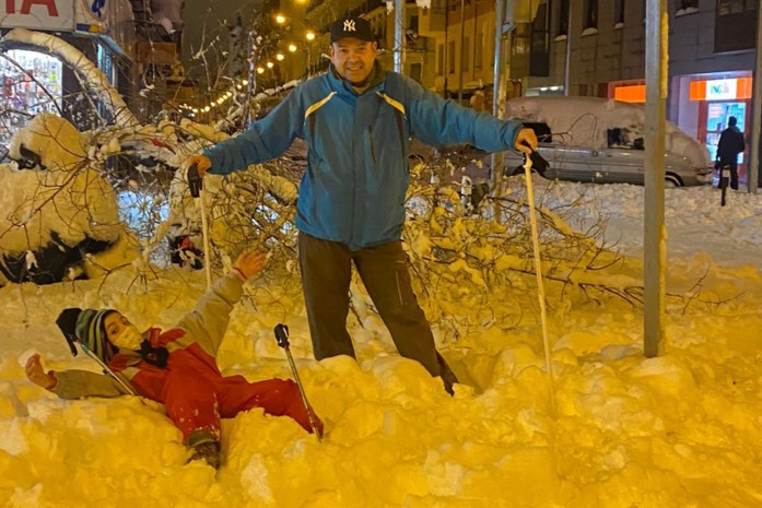 Limburgers kreunen onder sneeuw en ijs in Spanje: "Op ski ...