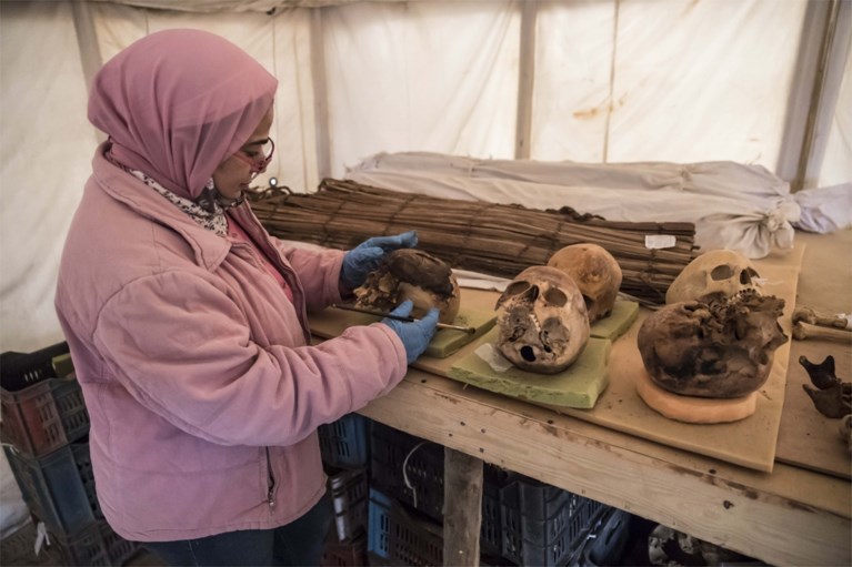 Archeologen leggen 3.000 jaar oude dodentempel bloot in Egypte