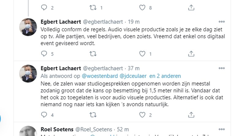 Open VLD moet zich verdedigen na felle kritiek op online nieuwjaarsreceptie, N-VA wil premier interpelleren