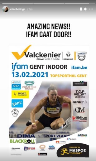 Internationale atletiekmeeting in Gent kan doorgaan ondanks coronabeperkingen: “Geweldig nieuws!”
