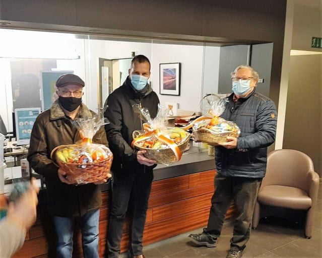 CD&V Stabroek verrast met manden vol lekkers