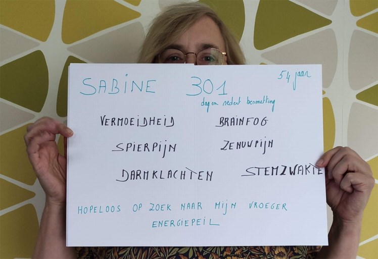 Zo lang lijden zij al aan corona: tientallen Belgen delen pijn in indrukwekkende fotoreeks