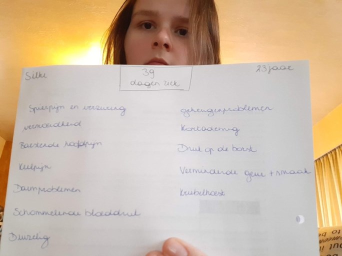 Zo lang lijden zij al aan corona: tientallen Belgen delen pijn in indrukwekkende fotoreeks