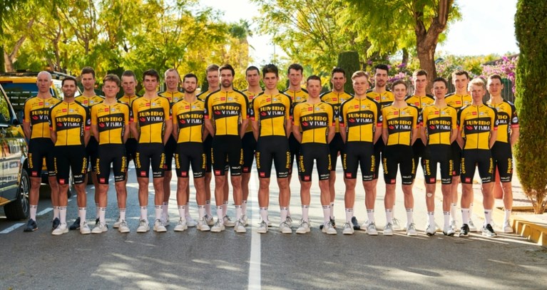 Geen Wout van Aert in de Omloop Het Nieuwsblad, Jumbo-Visma met drie kopmannen naar de Tour de France