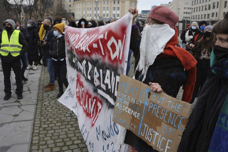 86 minderjarigen opgepakt bij betoging zondag in Brussel