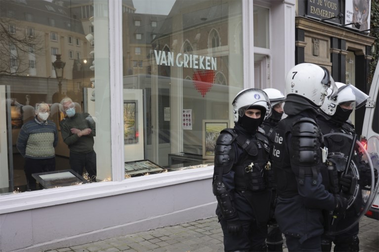 86 minderjarigen opgepakt bij betoging zondag in Brussel