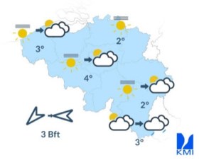 Zondag start zonnig (maar koud!)