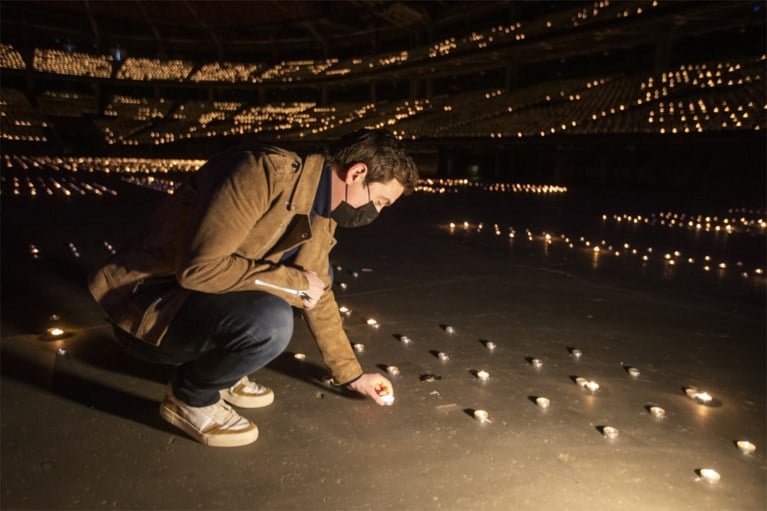 Sportpaleis virtueel uitverkocht voor fundraiser ‘Lights for live’: “Dubbel gevoel”