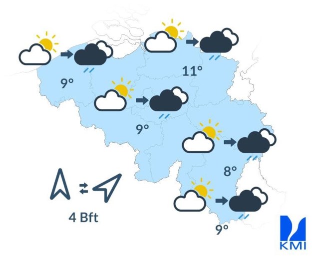 Weerbericht: “Van heel koud naar heel zacht weer: kwik klimt richting 16 graden”