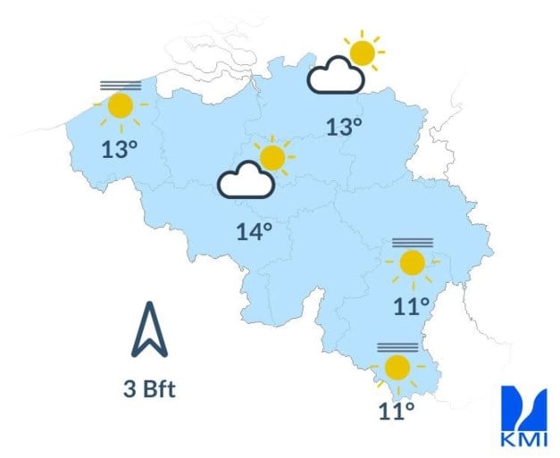 Weerbericht: “Van heel koud naar heel zacht weer: kwik klimt richting 16 graden”
